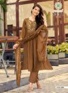 Vaari Vol 2 By Passion Tree Mal Chanderi Kurti With Bottom Dupatta 